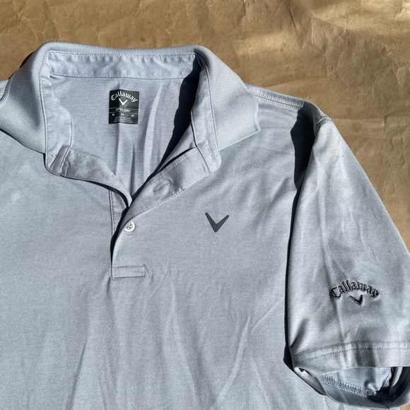 Men’s Callaway Opti-Dri Golf Polo Sz M, loose fit. - Picture 2 of 3